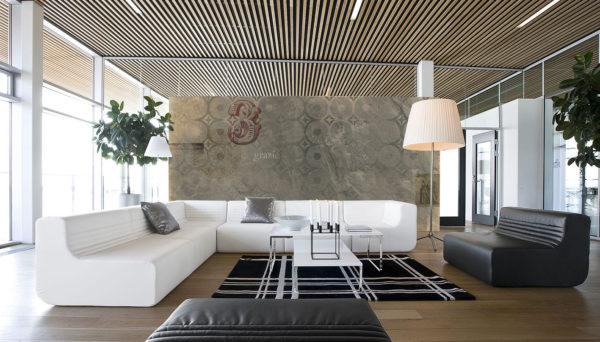 Ambienti Pattern grigio caldo