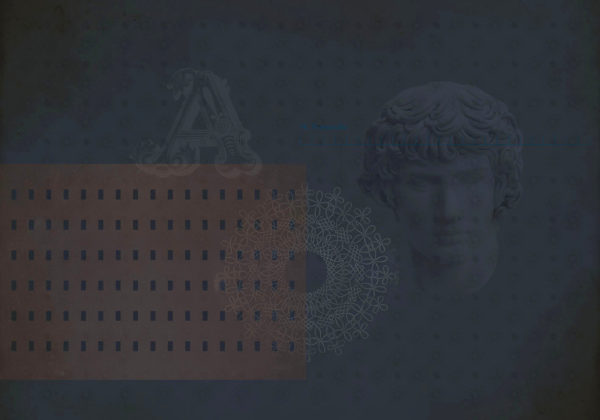 Carte da parati modello AHead blu avio