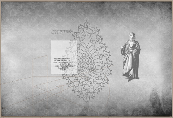 Carte da parati modello Decor grigio