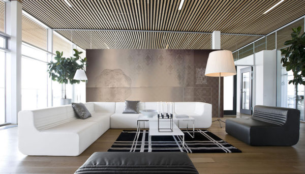 Ambienti Metal Texture marrone tenue