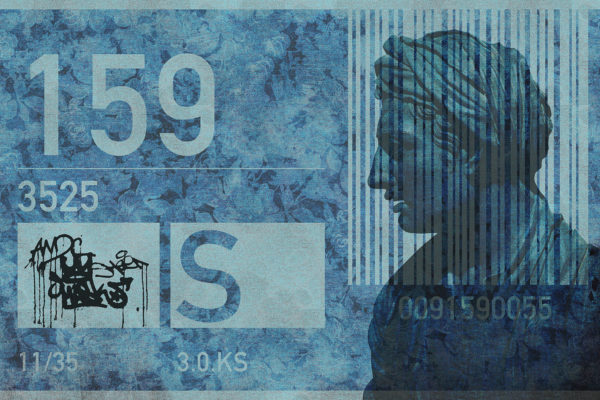 Carte da parati modello 159 Blue