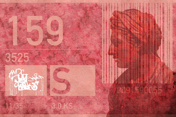 Carte da parati modello 159 rosso