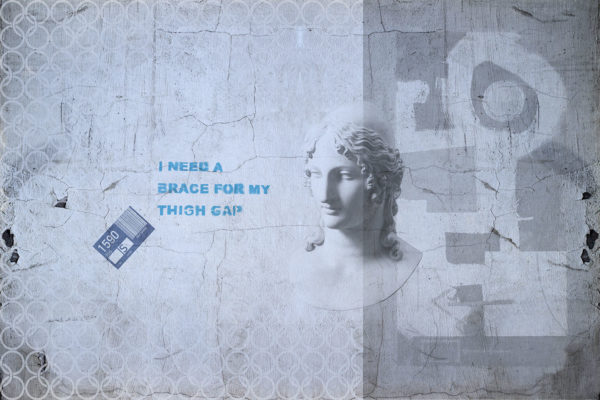 Carte da parati modello I Need azzurro