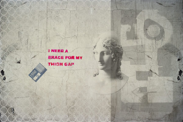 Carte da parati modello I Need beige