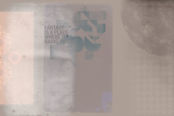 Carte da parati modello Fantasy rosato